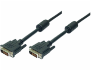 LogiLink DVI-D - DVI-D kabel 2m černý (CD0001)