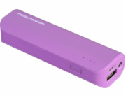 Powerbanka Realpower PB-2600 2600mAh Purple