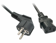 Lindy IEC C13 napájecí kabel, 0,7m, černý (30334)