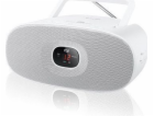 Muse MD-202RDW Bílý rádiový přehrávač, Přenosný rádiový C...