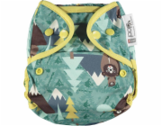 Close Caboo Cover, opakovaně použitelná plenka s patentkami Bear 3-16 kg, 1 ks.