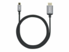 Manhattan USB-C – HDMI kabel 1 m černý (153591)