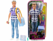 Panenka Barbie Mattel Sada Barbie panenka Camping Ken + doplňky (HHR66)