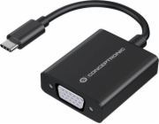 Concepttronic USB-C – VGA USB adaptér černý (ABBY05B)