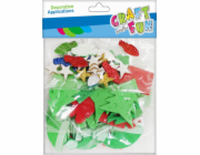 Craft with Fun CF ORNAMENT BN EVA ZAŘÍZENÍ NA VÁNOČNÍ STROMKY MIX 74KS12/288
