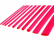 Cabletech Smršťovací bužírka 8mm x 1m červená (LEC-NAR0260.1)