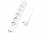 LogiLink Prodlužovací kabel LogiLink, 5 zásuvek, 1,5 m, bílá