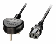 Lindy napájecí kabel 2m IEC UK (30433)
