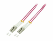 LogiLink Logilink - Patch-Cable - LC Multi- Mode (M) - LC Multi- Mode (M) - 1 m - skleněné vlákno - 50/125 Mikrometr - OM4 - bez halogenů (FP4LC01)