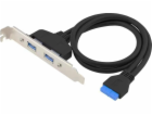 Conceptronic USB HUB CONCEPTRONIC Slotblech 19 Pin Dual 2...