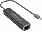 Koncepční AV adaptér CONCEPTRONIC Adaptér USB-C ->RJ45 Gi...