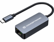 Koncepční AV adaptér CONCEPTRONIC Adaptér USB-C -> RJ45 10/100/1000/2500 0,15m