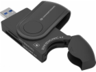 Conceptronic CONCEPTRONIC čtečka karet USB3.0 2xSD, 2xMic...