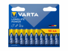 1x10 Varta Longlife Power Mignon AA LR 6 04906121761