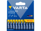 1x10 Varta Longlife Power Micro AAA LR 03 04903121761