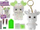 LeanToys DIY sada Diamond Reindeer DIY Crystals 3D Keycha...