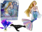 Dětská panenka LeanToys Emily Mermaid Green Doplňky