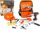 Sada LeanToys pro kutily v batohu Helmet Tools Orange