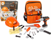 Sada LeanToys pro kutily v batohu Helmet Tools Orange