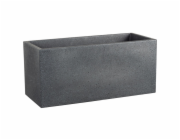 Hrnec Scheurich Stony Black, plast, O 59 x 25 cm
