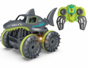 R/C 1:18 Obojživelné auto Žralok - zelený