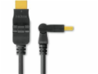 PremiumCord Kabel HDMI A - HDMI A M/M 15m, rotační