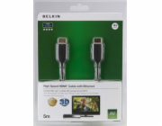 Belkin kabel HDMI HighSpeed 3D s Ethernetem,4K, zlacený - 5m
