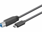 PremiumCord Kabel USB 3.2 konektor C/male - USB 3.0 konek...