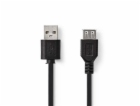 Nedis CCGB60010BK20 - USB 2.0 kabel | A Zástrčka - A Zásu...