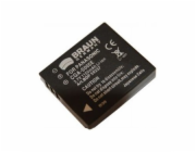 Braun DB59384 Braun akumulátor PANASONIC S005, PENTAX D-Li106, Fuji NP-70, Leica BP-DC3,4, Ricoh DB-60,65, 1250mAh