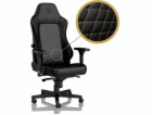 Křeslo Noblechairs Hero, černo-zlaté