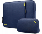 tomtoc Sleeve Kit – 14 MacBook Pro / Air, tmavě modrá