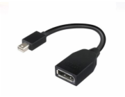 Lenovo - Adaptér DisplayPort - Mini DisplayPort (M) do DisplayPort (F) - 17.6 cm - pro ThinkCentre M70; M75t Gen 2; M80; M90; ThinkStation P330 Gen 2; P34X; P350; P520; P620
