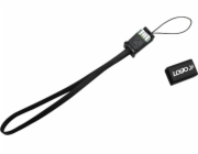 Logo USB kabel (2.0)  USB A samec - micr