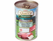 STUZZY Mono Puppy Telecí - mokré krmivo pro štěňata - 400g