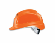 Ochranná přilba Uvex, velikost 61 cm, oranžová