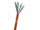DATACOM S/FTP drát CAT7  LSOH  100m oranžový