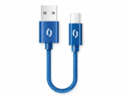 Aligator DATKP40 PREMIUM 2A, 50cm, modrý ALIGATOR PREMIUM 2A kabel, 50cm USB-C, modrá