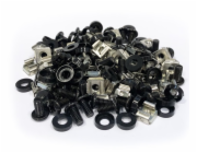 Montážní sada  M6  (50ks / bal.) - 12mm BLACK