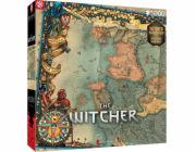 Good Loot The Witcher: Northern Kingdom Map Puzzle 1000 kusů
