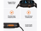 Apple Watch Ultra 2 49mm, chytré hodinky, černý titan