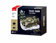 Sluban Power Bricks M38-B7072 R/C T34/76 (1942) Tank na dálkové ovládání