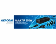 AVACOM QuickTIP 250W - univerzální adaptér pro notebooky + 8 konektorů