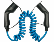Alcasa Kabelmeister EVC02-050B napájecí kabel Black, Blue 5m