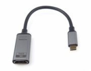 PremiumCord Adaptér USB-C na HDMI rozlišení obrazu 8K@60Hz,4K@144Hz Aluminium 20cm