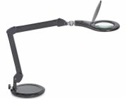 Maul  LED stolní lampa Lupenleuchte Makro mit Standfuß schwarz