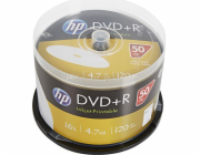 DVD+R HP 4,7 GB (120min) 16x Inkjet Printable 50-cake