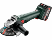 METABO. ÚHLOVÁ BRUSKA 18 7-125 2x4 0Ah METABOX