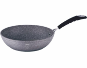 Wok s mramorovým povrchem 28 cm Gray Stone Touch Line BH-1159