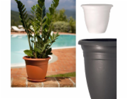 Plastový hrnec DOMOLETTI TE000030-100, O30 cm, tmavě hnědý